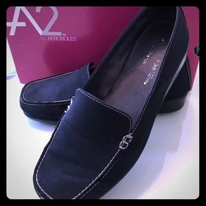 A2 by Aerosoles Navy loafers.